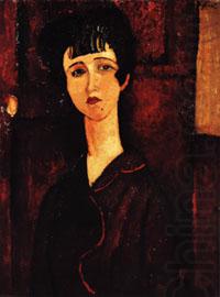 Amedeo Modigliani Portrait of a girl ( Victoria ) china oil painting image